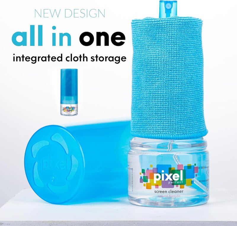 IT Dusters Pixel Perfect | 10oz | Screen Cleaner Kit, for TV, Laptops, Computers, Monitors, Phones, Tablets | 300ml Cleaning Kit, Premium Natural Spray - Image 3